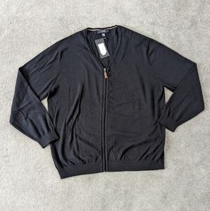 NEW Jones New York Men's Sweater Size XXL Cashmere Cotton V neck